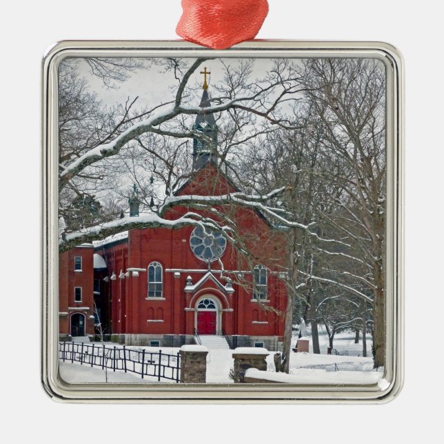 The Arcadia Academy Metal Ornament (Front)