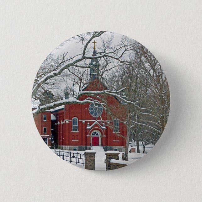 The Arcadia Academy Pinback Button (Front)