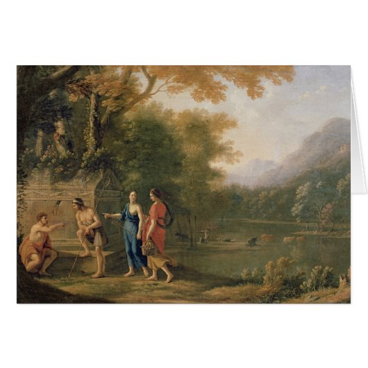 The Arcadian Shepherds Cards (Front Horizontal)