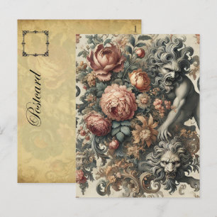 The Arcane Apex – Gothic Victorian Holiday Postcard