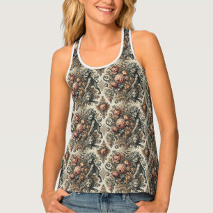 The Arcane Apex – Gothic Victorian Tank Top