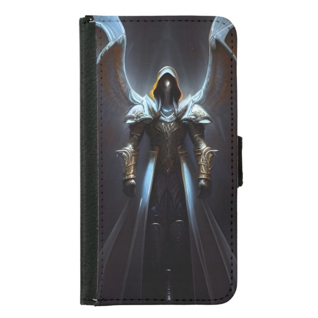 The Arch Angel Uriel Samsung Galaxy Wallet Case (Front)