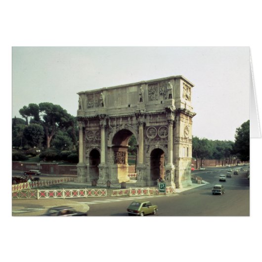 The Arch of Constantine from the North West Cards (Front Horizontal)