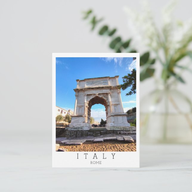 The  Arch of Titus , Rome,  Italy Postcard (Standing Front)