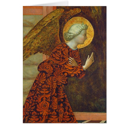 The Archangel Gabriel, c. 1430 (tempera on panel) (Front)