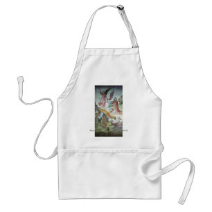 The Archangel Gabriel Commands The Liberation Adult Apron