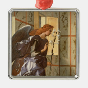 The Archangel Gabriel, from The Annunciation dipty Metal Ornament