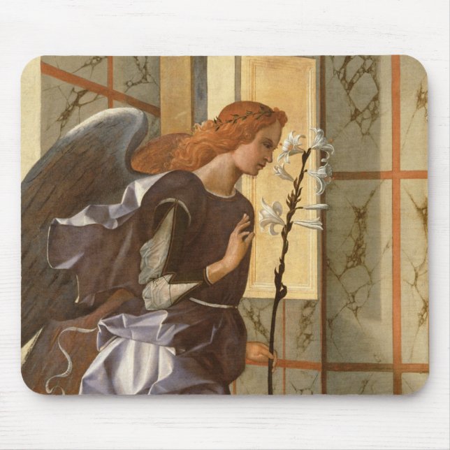 The Archangel Gabriel, from The Annunciation dipty Mouse Pad (Front)