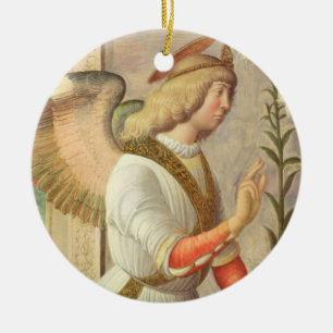 The Archangel Gabriel (panel) Ceramic Ornament