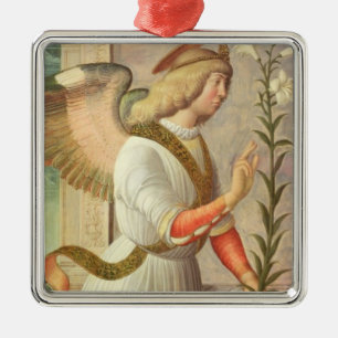 The Archangel Gabriel (panel) Metal Ornament