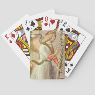 The Archangel Gabriel (panel) Poker Cards