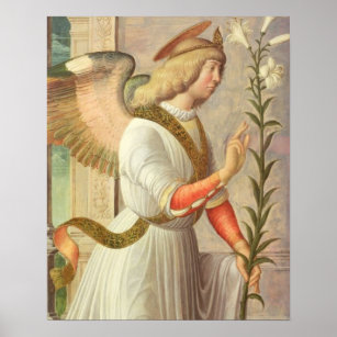 157495 Archangel Gabriel Wall Print Poster