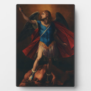 The Archangel Michael by Cavaliere d'Arpino Plaque