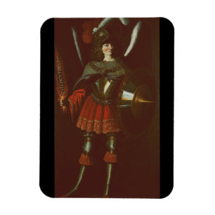 The Archangel Michael by Francisco de Zurbarán Art Magnet