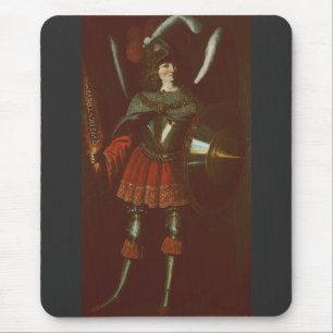 The Archangel Michael by Francisco de Zurbarán Art Mouse Pad