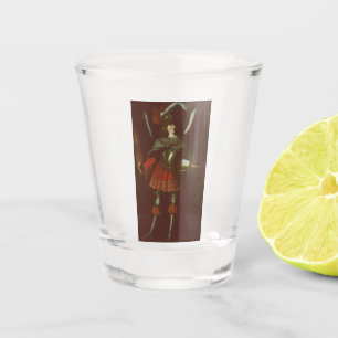 The Archangel Michael by Francisco de Zurbarán Art Shot Glass
