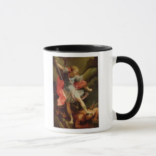 The Archangel Michael defeating Satan Mug
