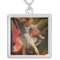 The Archangel Michael defeating Satan