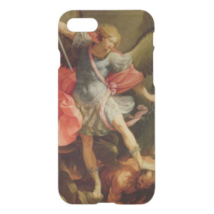 The Archangel Michael defeating Satan iPhone SE/8/7 Case