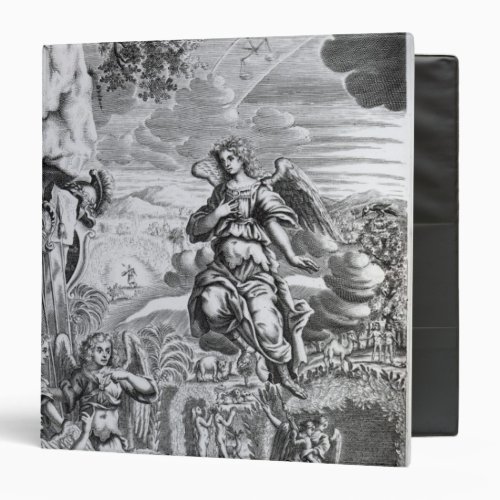 The archangel Uriel informs Gabriel 3 Ring Binder