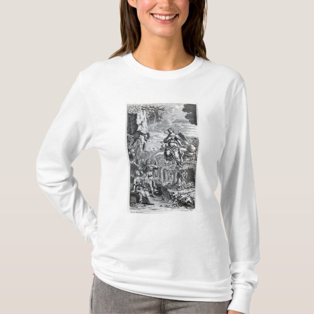 The archangel Uriel informs Gabriel T-Shirt (Front)