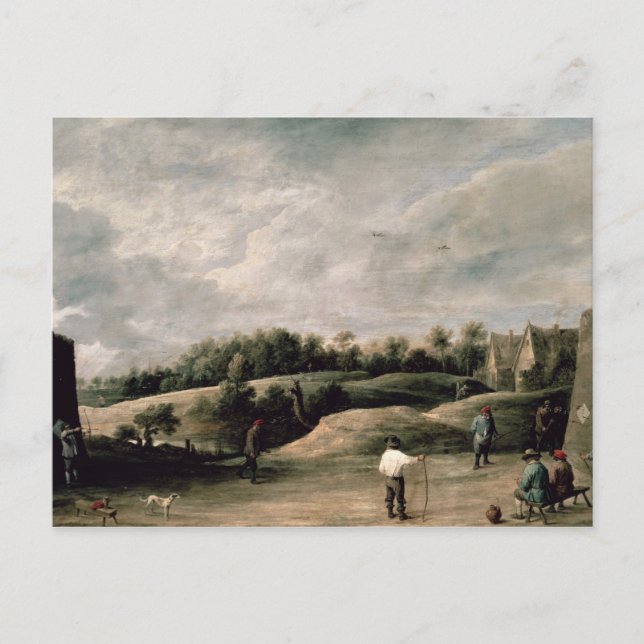 The Archery Contest Postcard (Front)