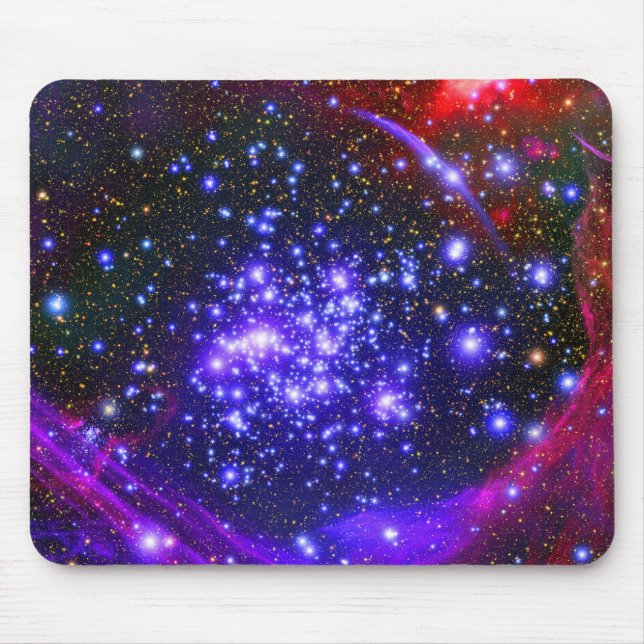 The Arches star cluster deep inside the hub Mouse Pad (Front)