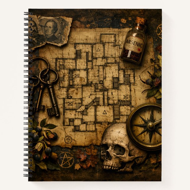 The Architect of Death: H.H. Holmes Murder Castle  Notebook (Front)