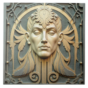 The Architect of Dreams Ceramic Tile