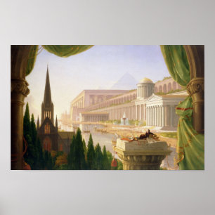The Architect’s Dream (1840) — Thomas Cole Poster