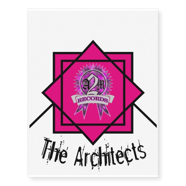 "The Architects" Temporary Tattoo (Front)
