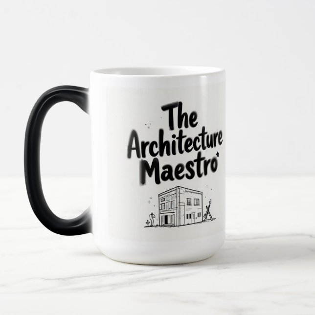 The Architecture Maestro Color Morph Mug (Left)