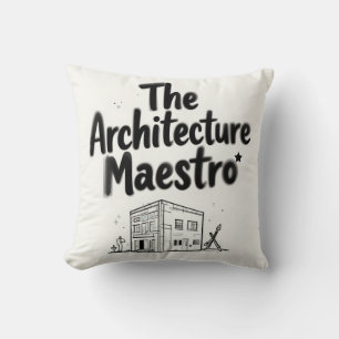 The Architecture Maestro Throw Pillow