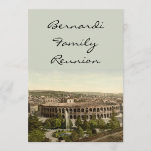 The Arena, Verona, Italy Invitation