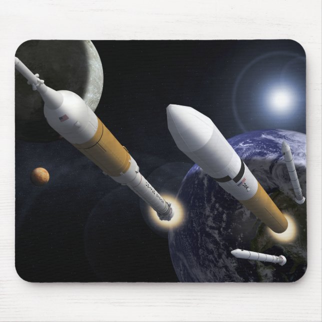 The Ares I Crew Launch Vehicle Mouse Pad (Front)