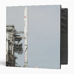 The Ares I-X rocket is seen on the launch pad 2 3 Ring Binder