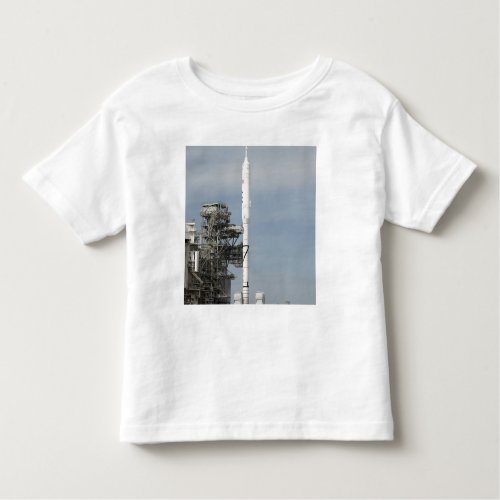 The Ares I_X rocket is seen on the launch pad Toddler T_shirt