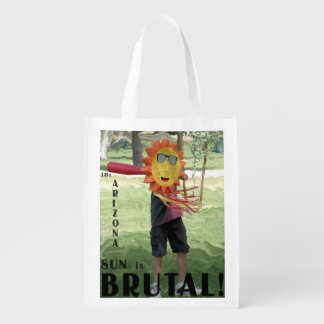 The Arizona Sun is Brutal Grocery Bag