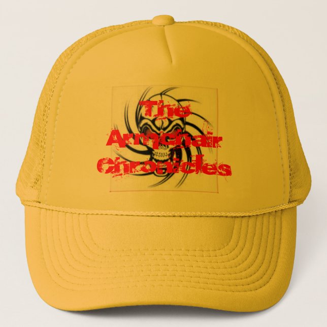 The Armchair Chronicles Trucker Hat (Front)