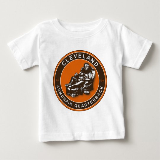 The Armchair QB Cleveland Football Baby Tee