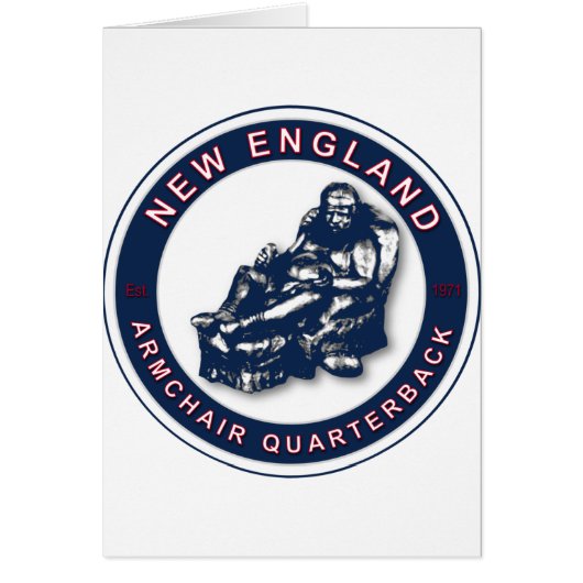 THE ARMCHAIR QB - New England (Front)