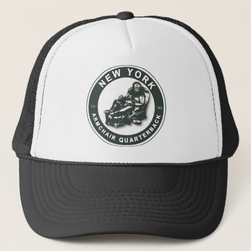 THE ARMCHAIR QB _ New York JETS Trucker Hat