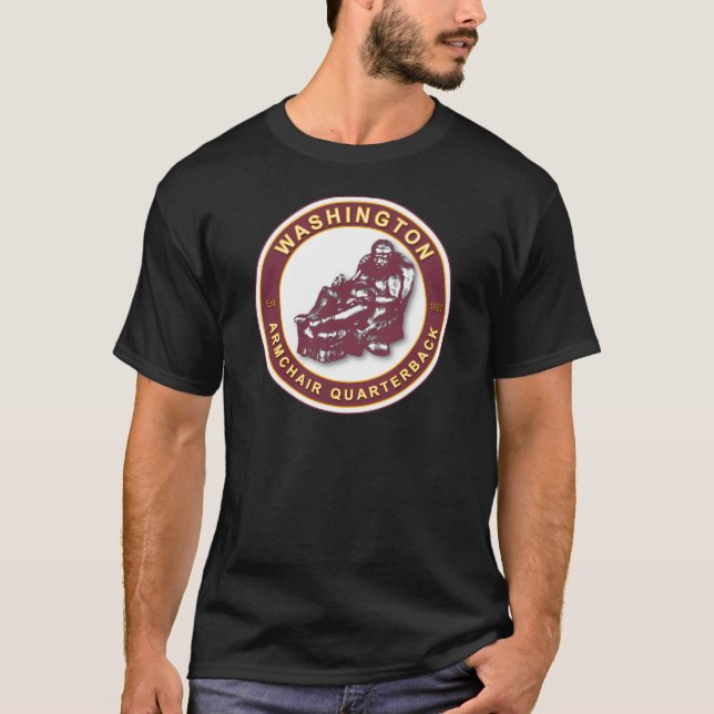 THE ARMCHAIR QB - Washington T-Shirt (Front)