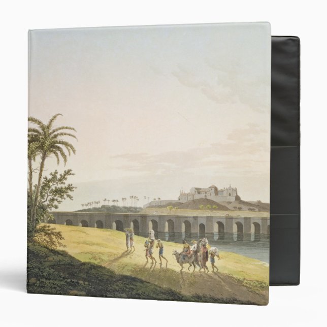The Armenian Bridge, near St. Thomas's Mount, Madr 3 Ring Binder (Front/Inside)