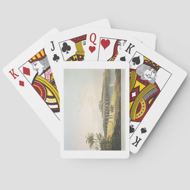 The Armenian Bridge, near St. Thomas's Mount, Madr Poker Cards (Back)