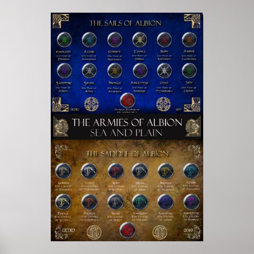 The Armies of Albion_Sea dnd Plain Poster