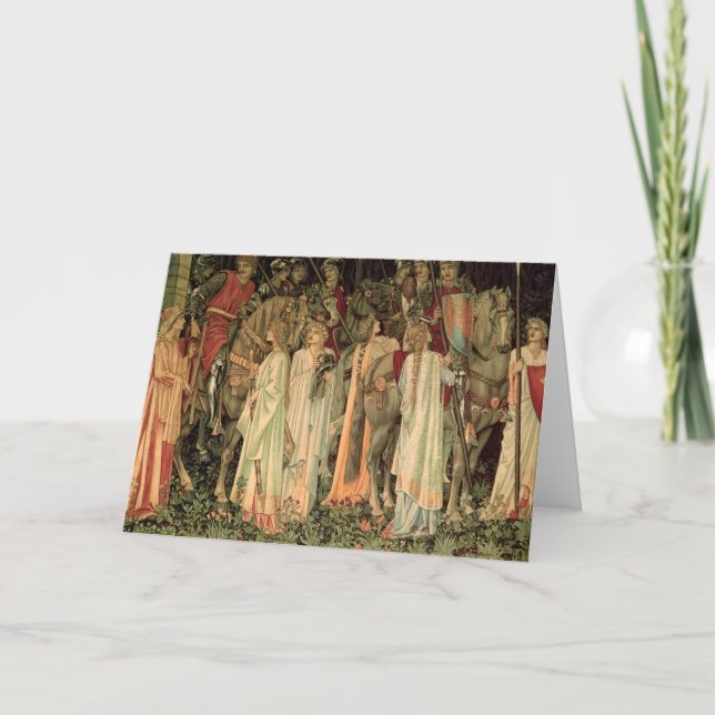 The Arming and Departure of the Knights Card (Front)