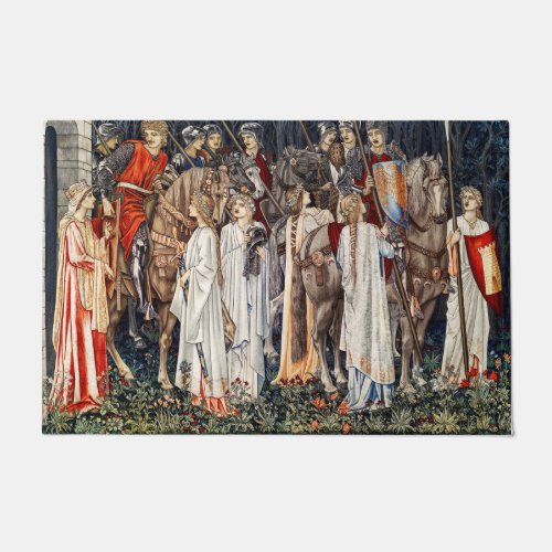 The Arming and Departure of the Knights Doormat