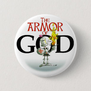 THE ARMOR OF GOD Button