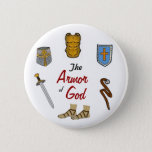 The Armor Of God Button at Zazzle